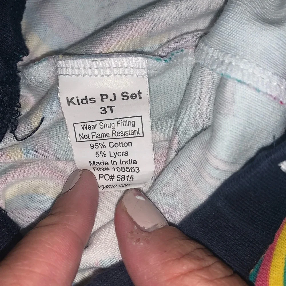 Unicorn 2 pc. Pajama set